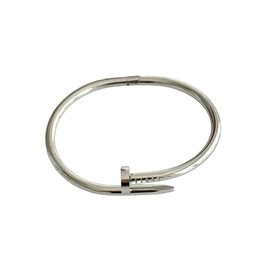 Silver Nail Bangle