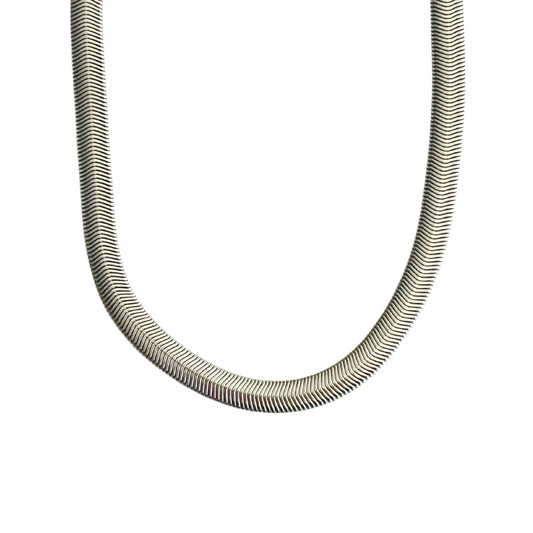 Silver Snake Chain Necklace