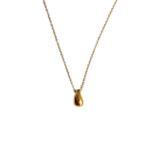 Gold Teardrop Necklace