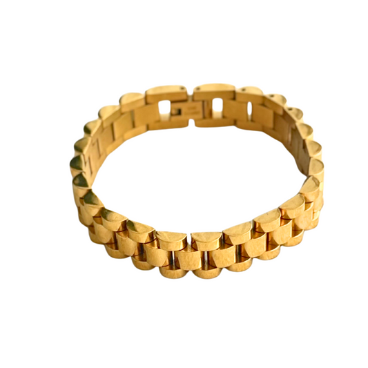 Gold 10mm 8" Watch Band