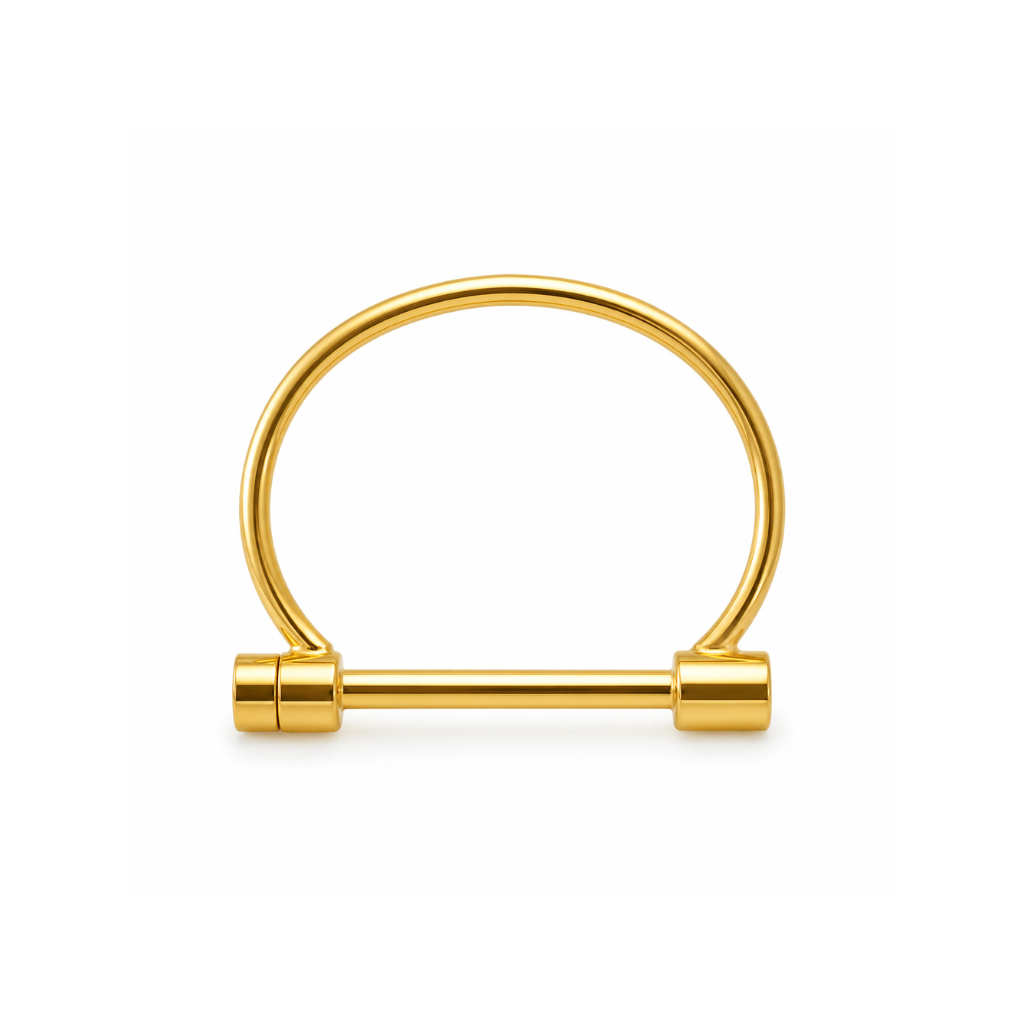 Gold Bar Bangle