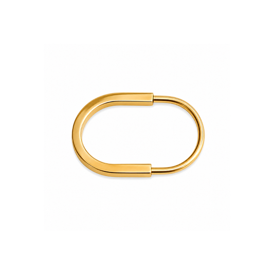 Gold Capsule Bangle