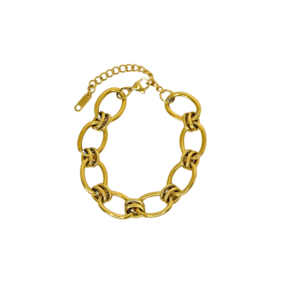 Large Oval Link Bracelet