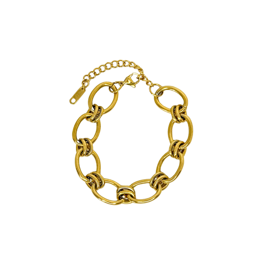 Large Oval Link Bracelet
