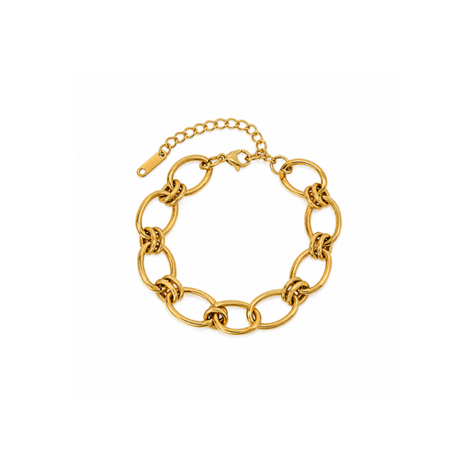 Large Oval Link Bracelet