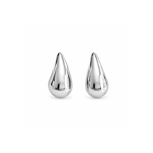 Silver Tear Drop Earring