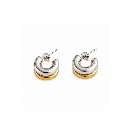 Mini Two-Tone C-Hoop