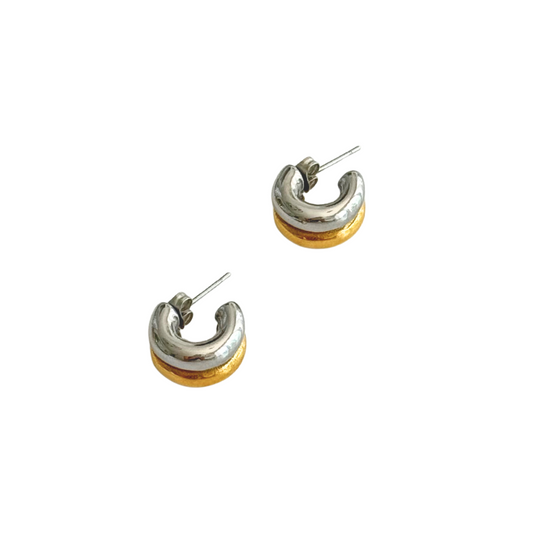 Mini Two-Tone C-Hoop