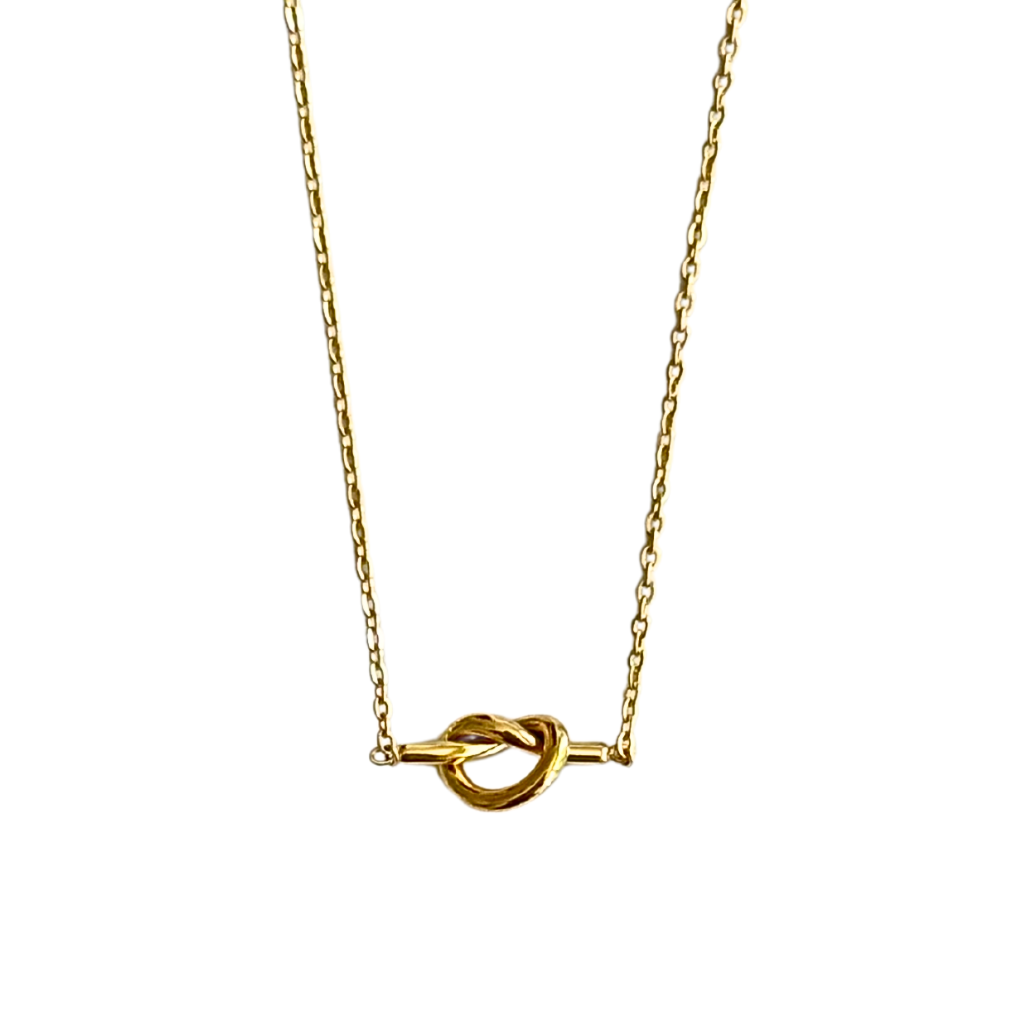 Gold Knot Necklace