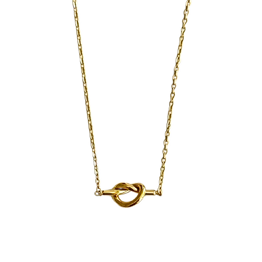 Gold Knot Necklace