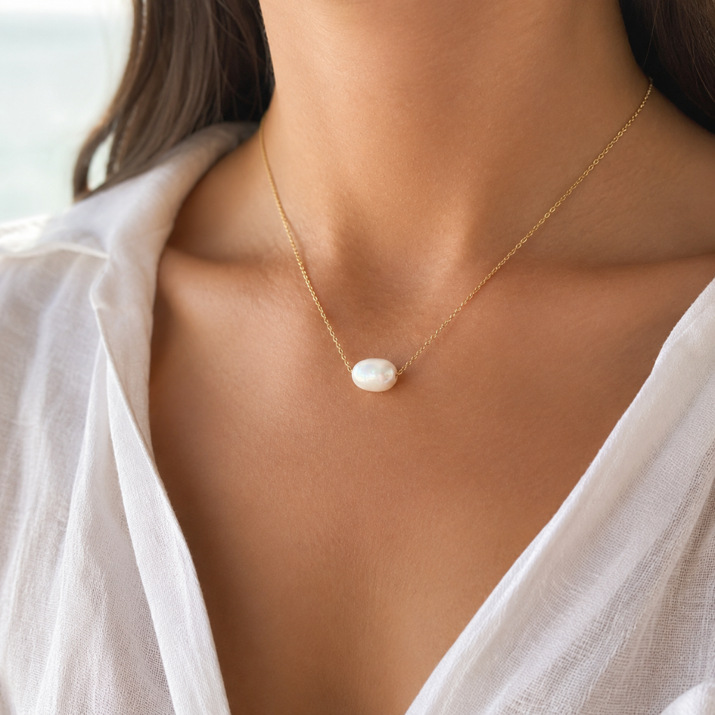 Baroque Freshwater Pearl Necklace