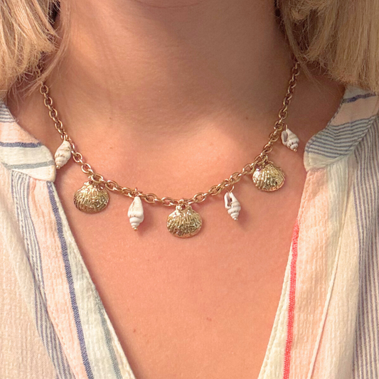 Shell Charm Necklace