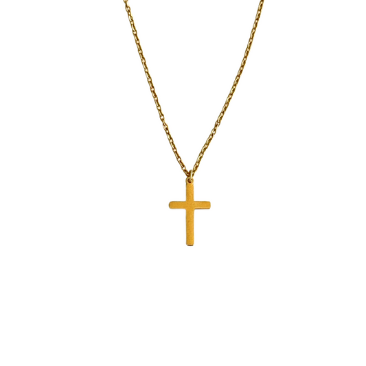 Gold Cross Necklace