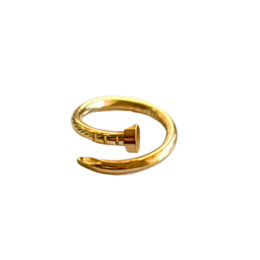 Gold Nail Ring