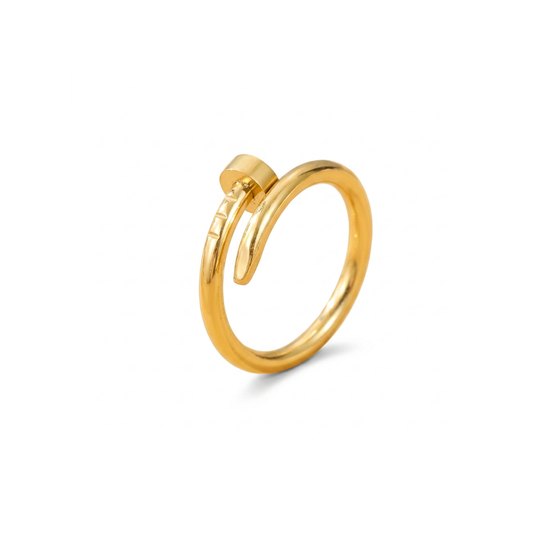 Gold Nail Ring